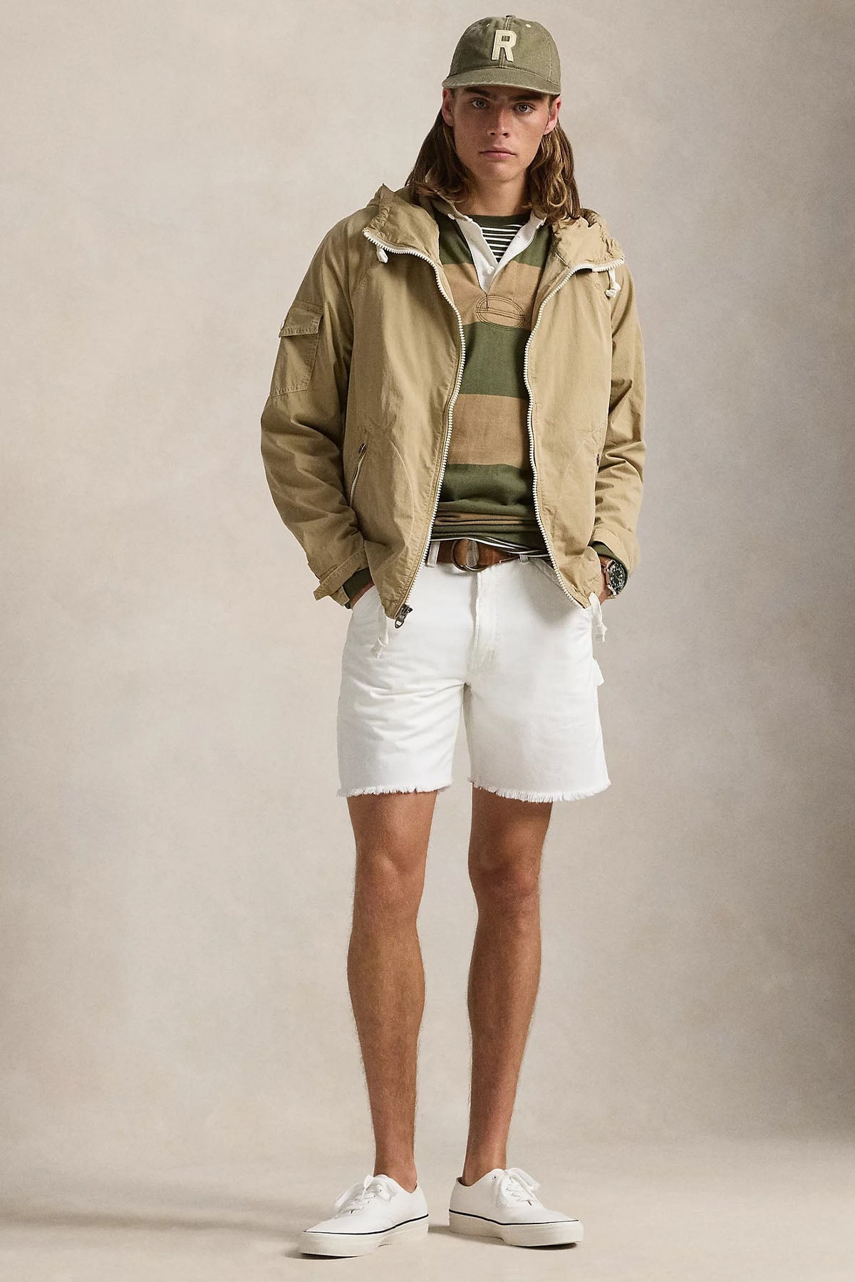 Polo Ralph Lauren Relaxed Fit Kapüşonlu Ceket