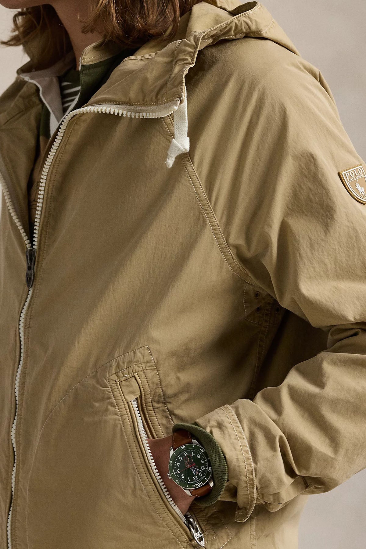 Polo Ralph Lauren Relaxed Fit Kapüşonlu Ceket