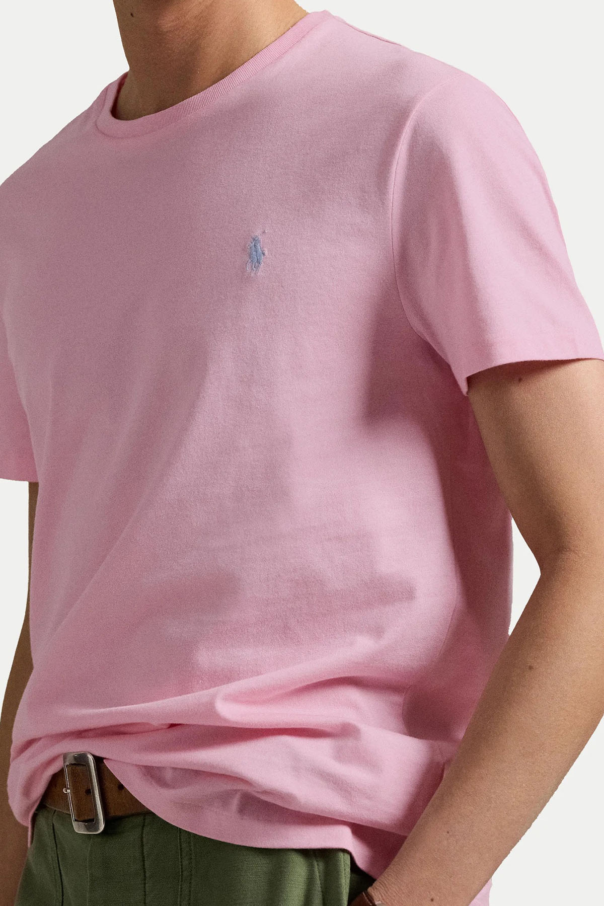 Polo Ralph Lauren Custom Slim Fit Yuvarlak Yaka T-shirt