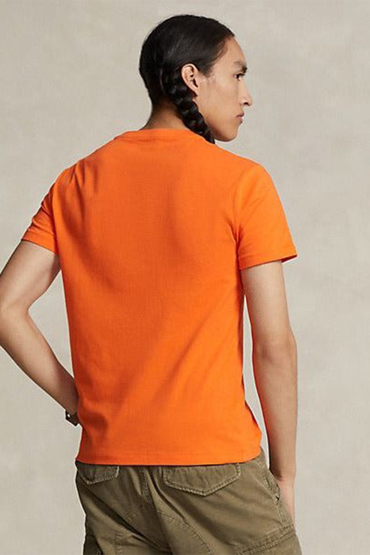Polo Ralph Lauren Custom Slim Fit Yuvarlak Yaka T-shirt-T-shirt-Libas