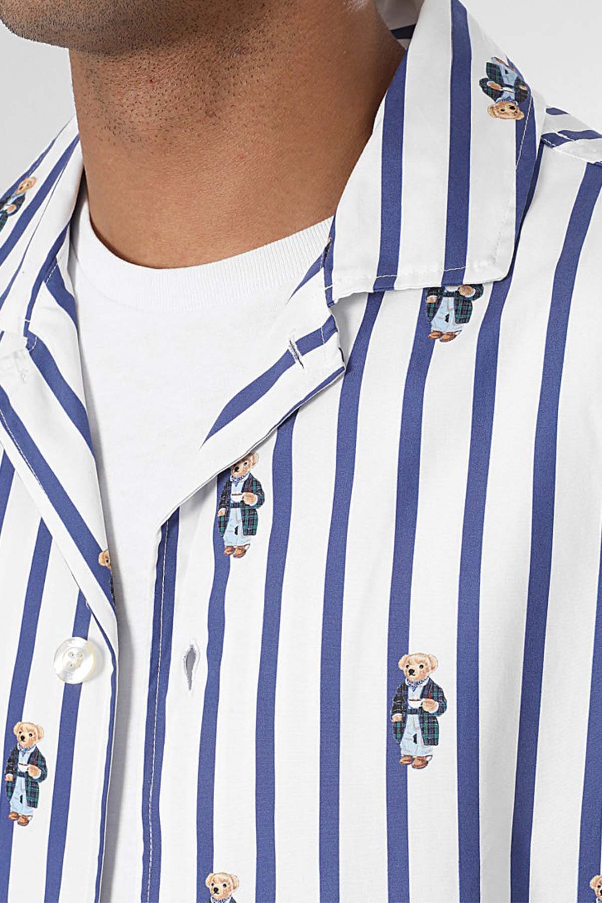 Polo Ralph Lauren Polo Bear Çizgili Pijama Takımı