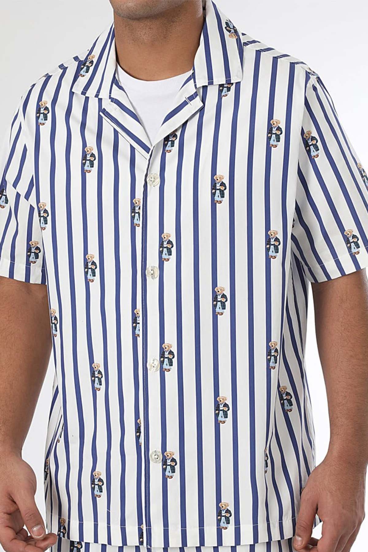 Polo Ralph Lauren Polo Bear Çizgili Pijama Takımı