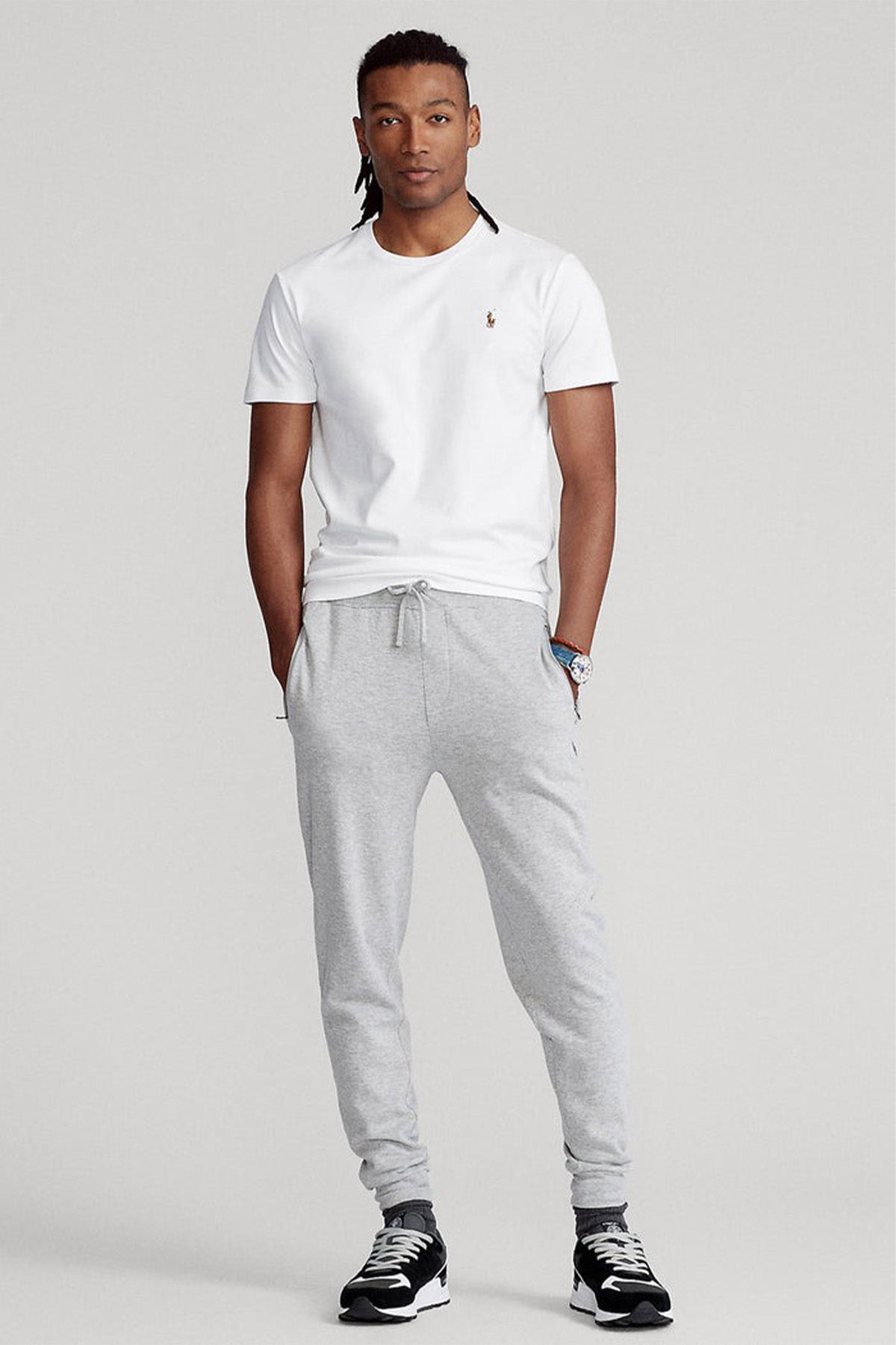 Polo Ralph Lauren Custom Slim Fit Yuvarlak Yaka Logolu T-shirt-T-shirt-Libas