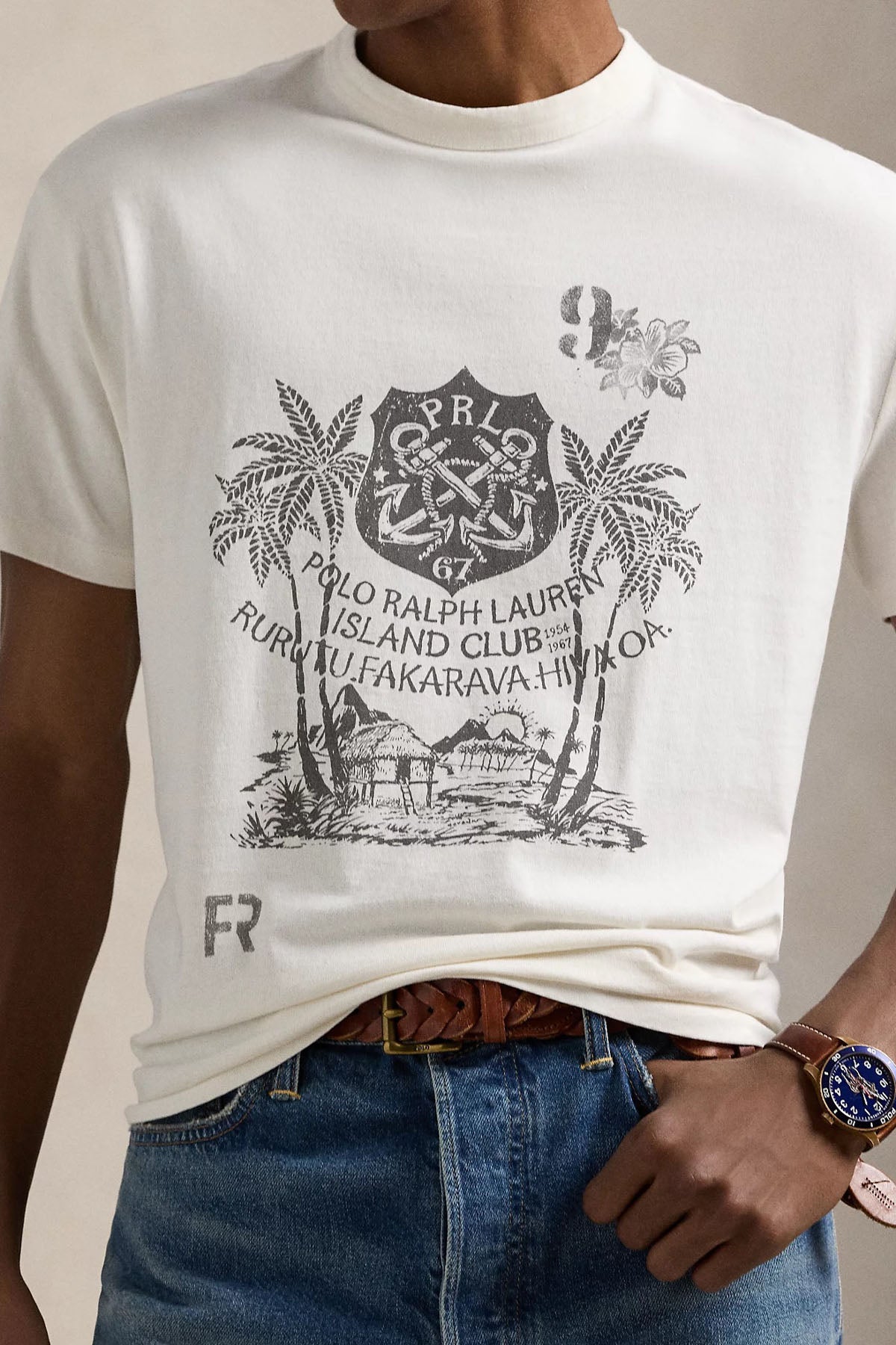 Polo Ralph Lauren Classic Fit Yuvarlak Yaka Logolu T-shirt