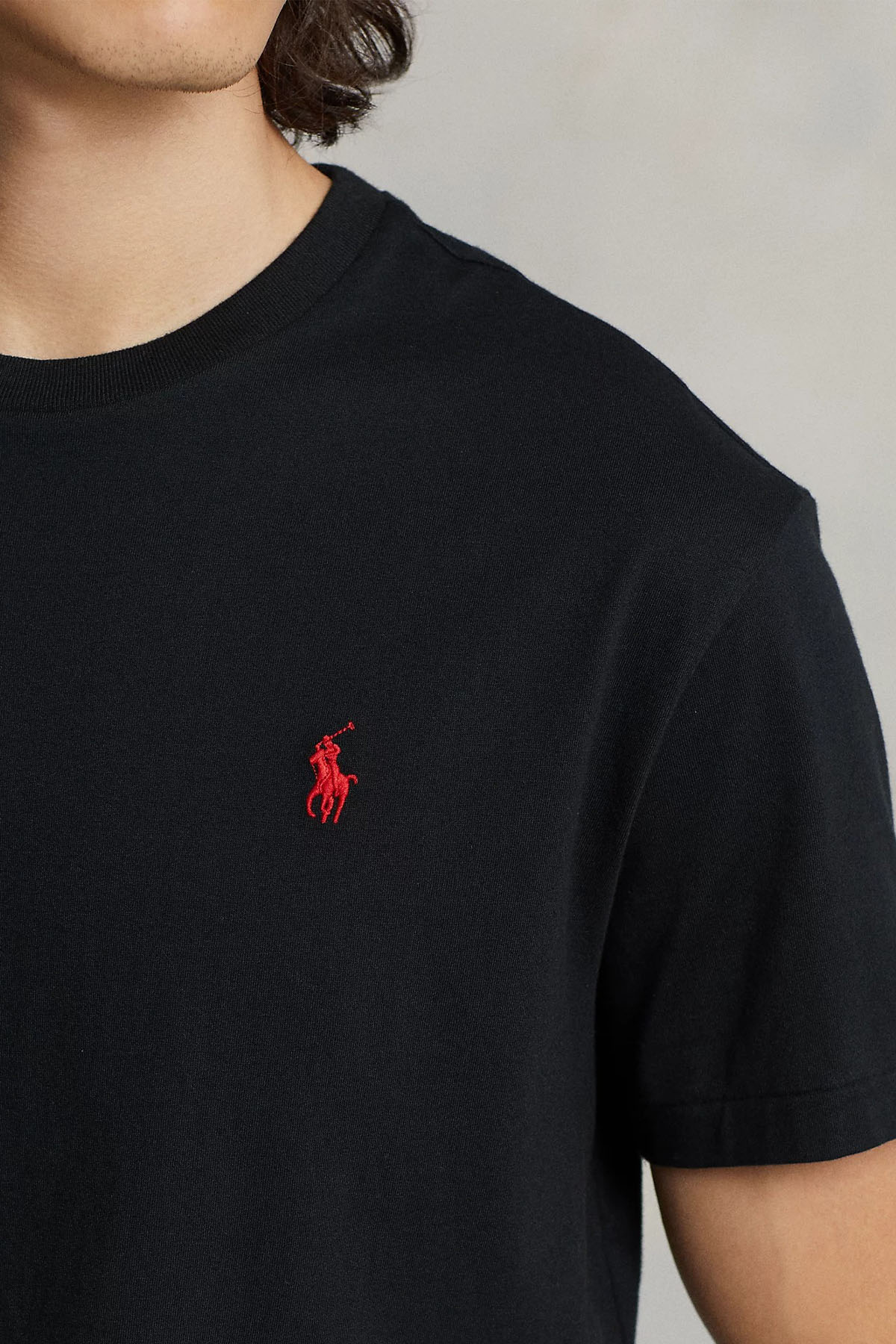 Polo Ralph Lauren Custom Slim Fit Yuvarlak Yaka T-shirt