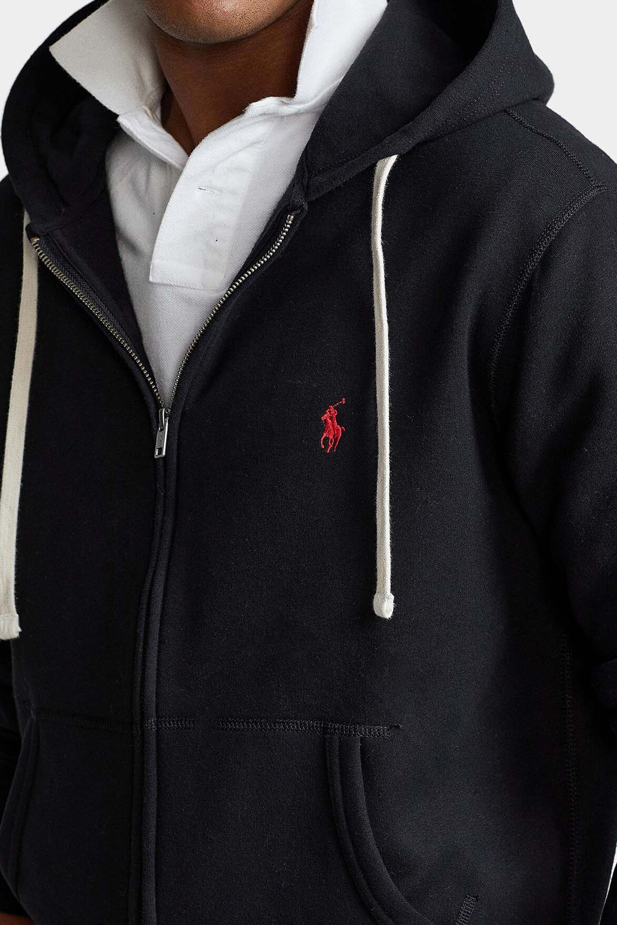 Polo Ralph Lauren Fermuarlı Kapüşonlu Sweatshirt Ceket