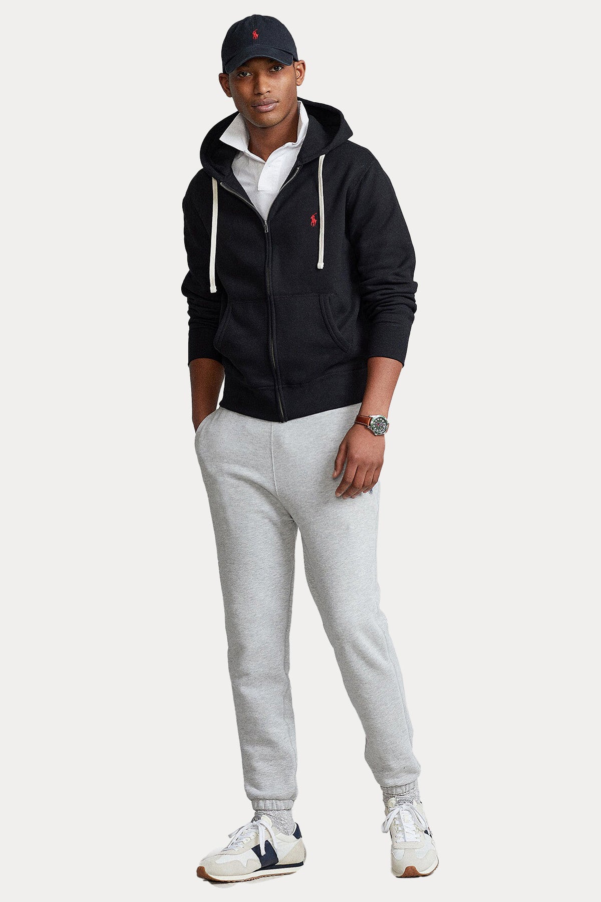 Polo Ralph Lauren Fermuarlı Kapüşonlu Sweatshirt Ceket