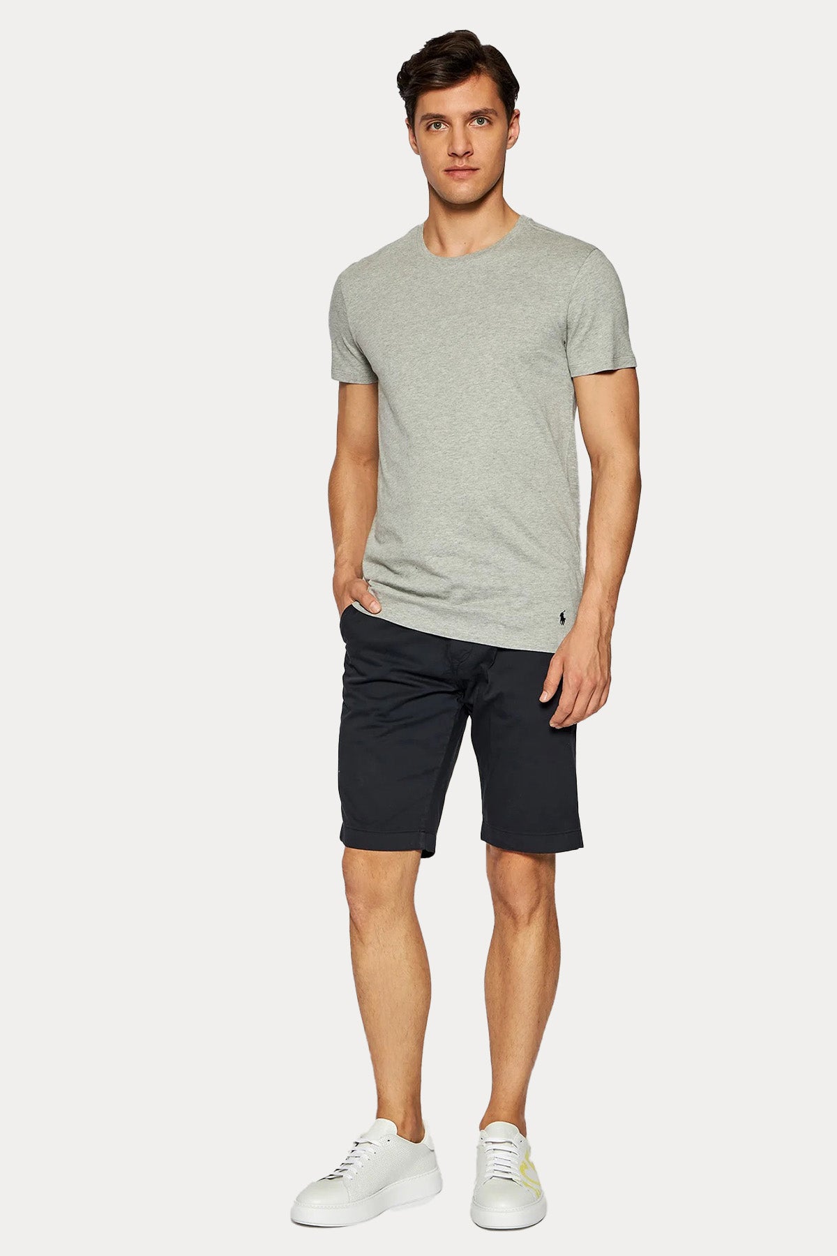 Polo Ralph Lauren 3'lü Paket Yuvarlak Yaka T-shirt Set