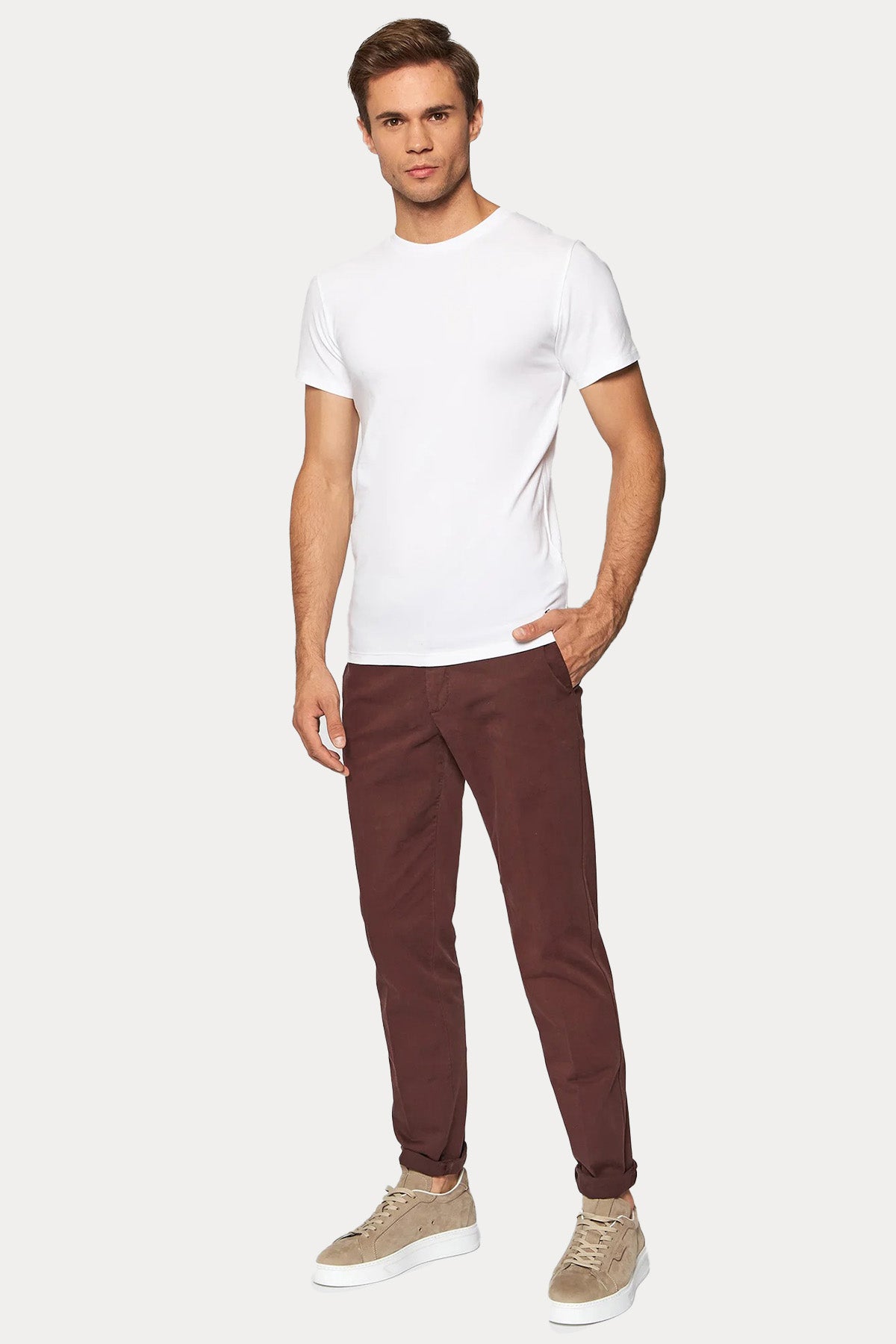 Polo Ralph Lauren 2'li Paket Yuvarlak Yaka Streç T-shirt Set