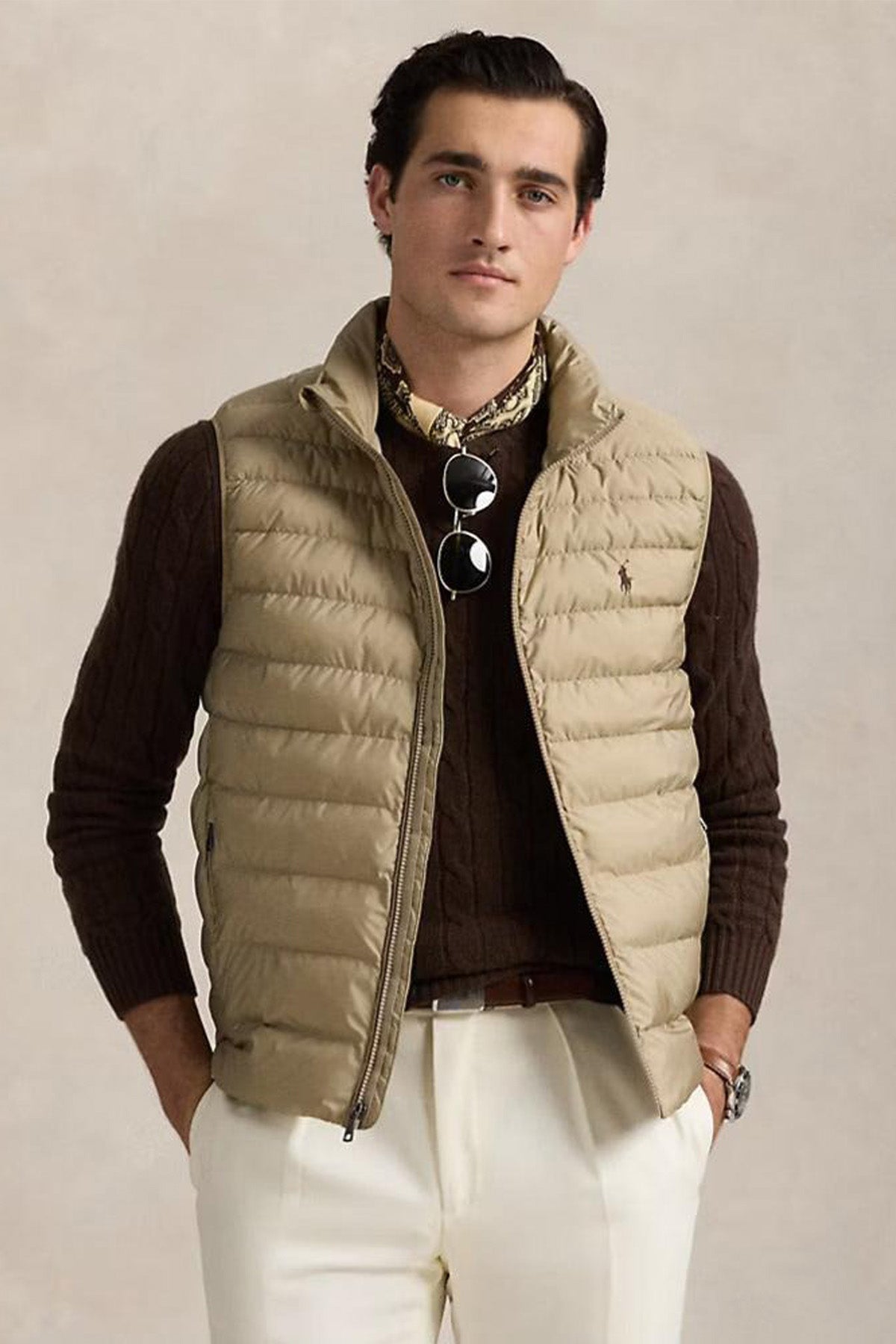 Polo Ralph Lauren Dik Yaka Puffer Yelek