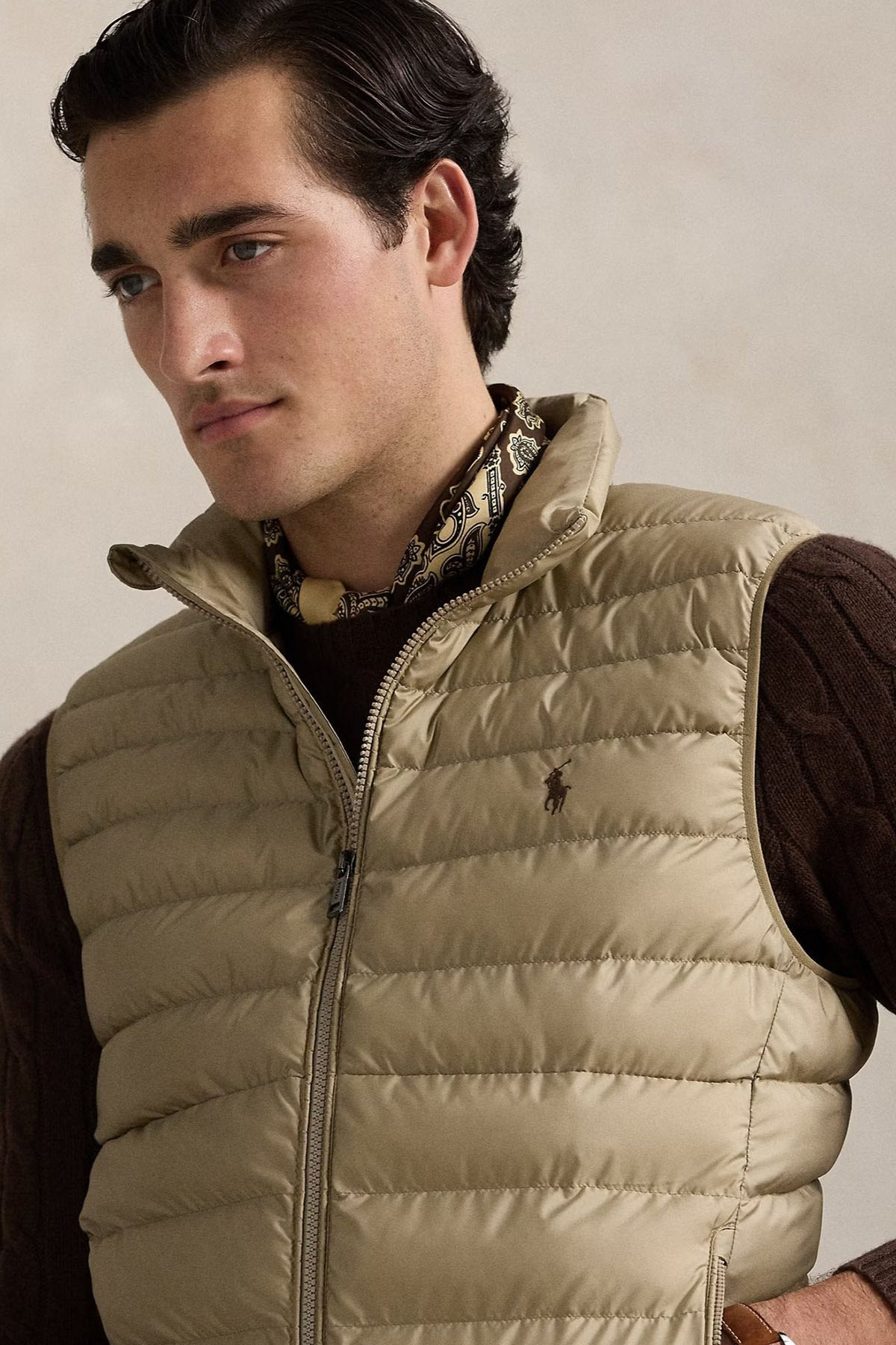 Polo Ralph Lauren Dik Yaka Puffer Yelek