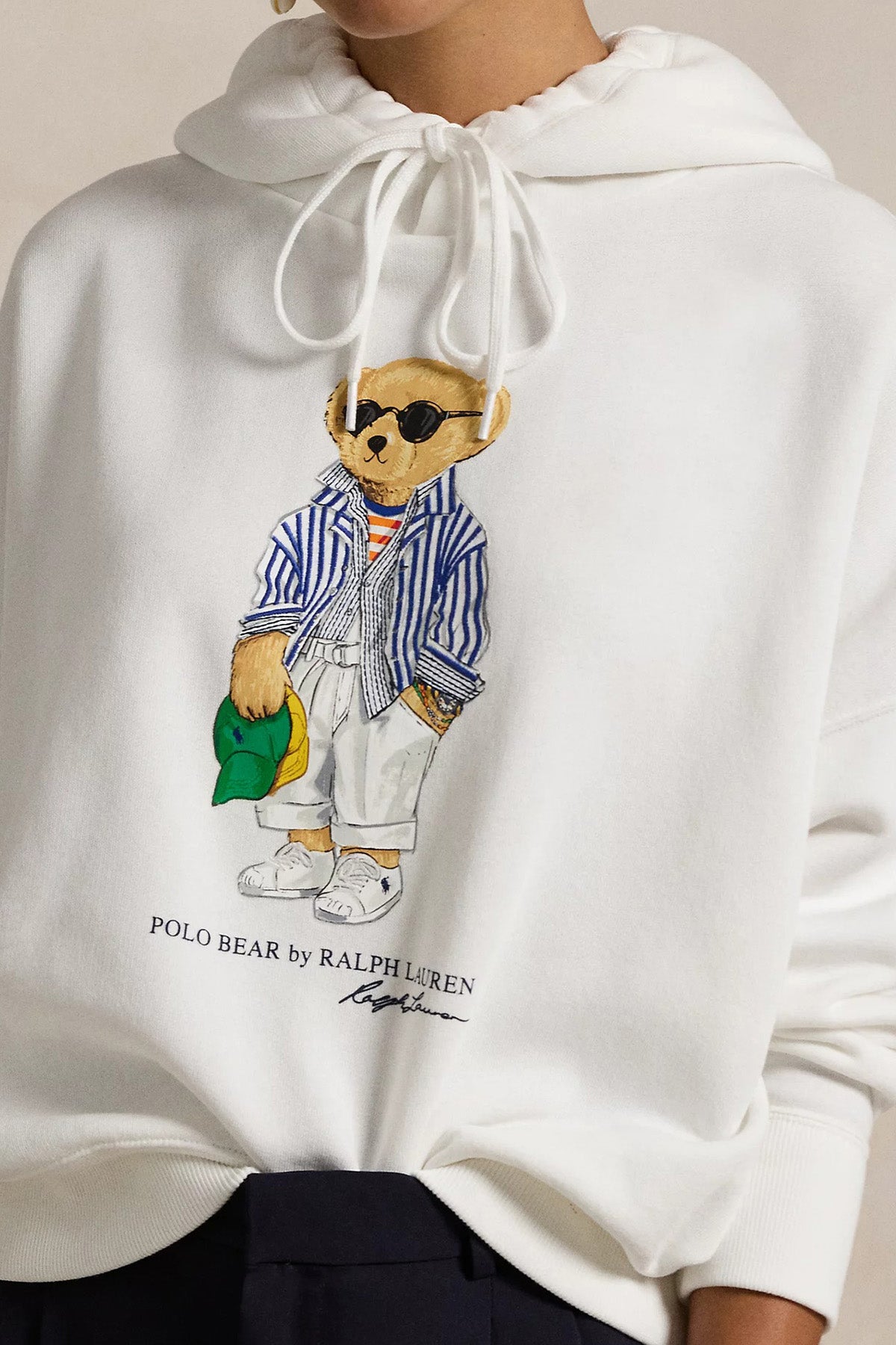 Polo Ralph Lauren Polo Bear Kapüşonlu Geniş Kesim Sweatshirt