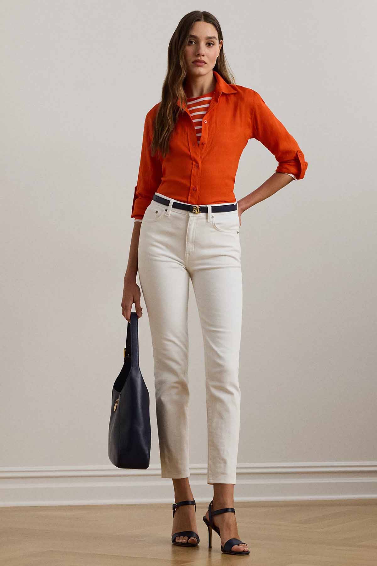 Polo Ralph Lauren Relaxed Fit Keten Gömlek