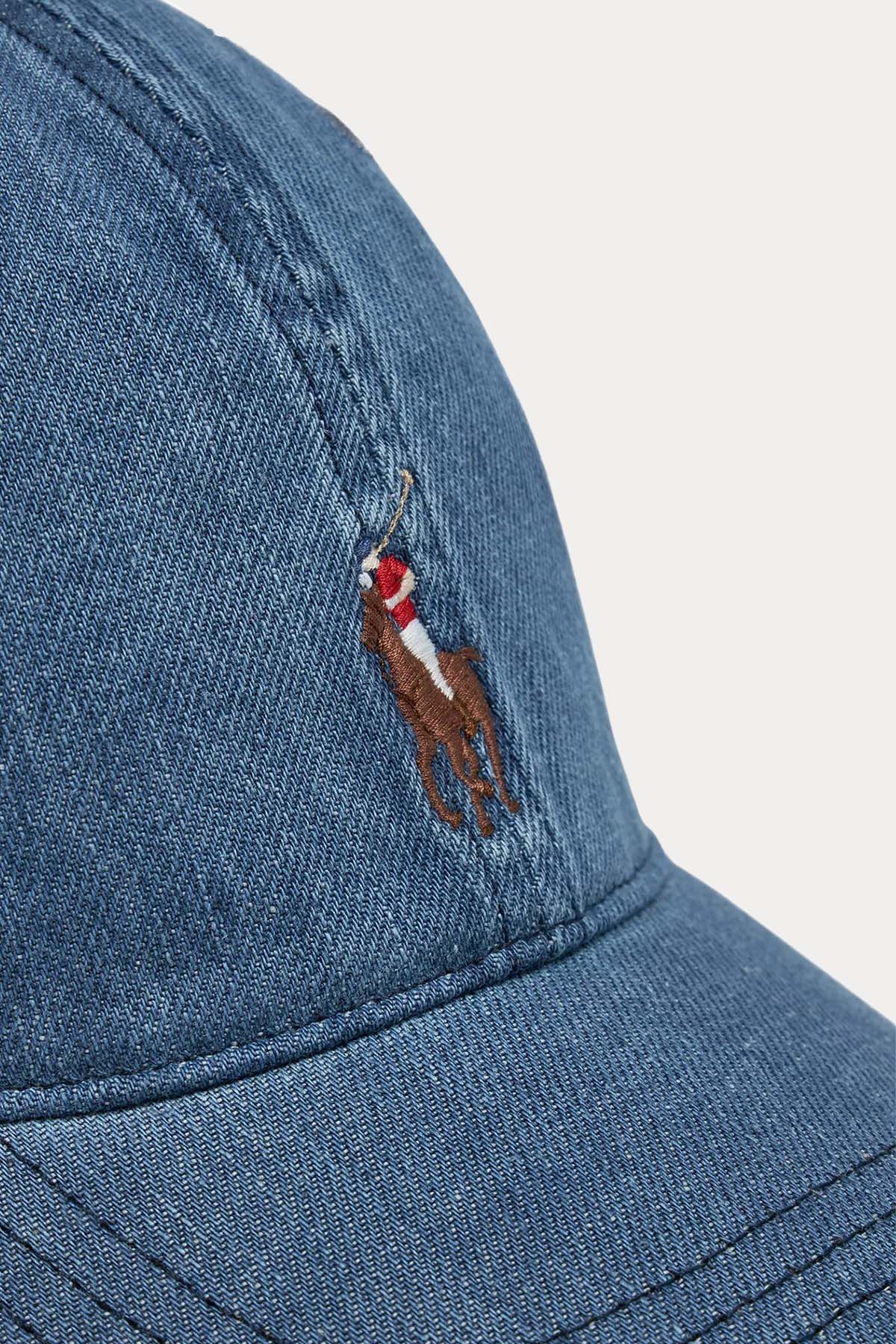 Polo Ralph Lauren Unisex Pony Logolu Denim Şapka