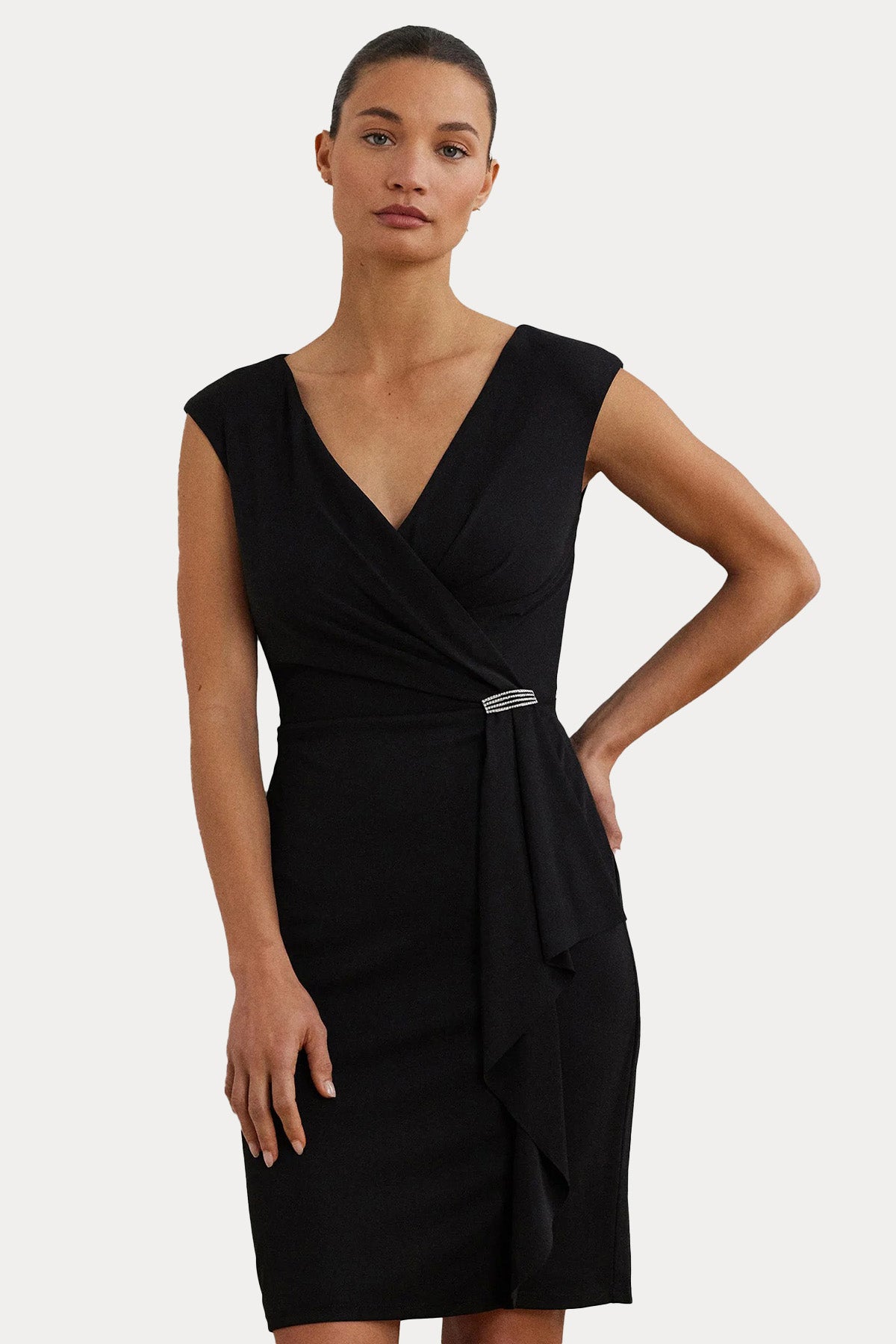 Polo Ralph Lauren V Yaka Dizüstü Abiye Elbise