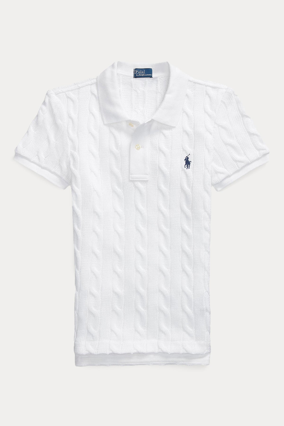 Polo Ralph Lauren Polo Yaka Saç Örgü Triko