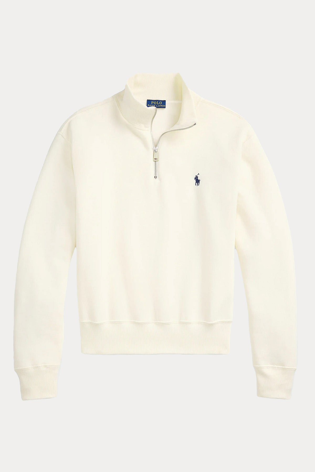 Polo Ralph Lauren Relaxed Fit Yarım Fermuarlı Dik Yaka Sweatshirt