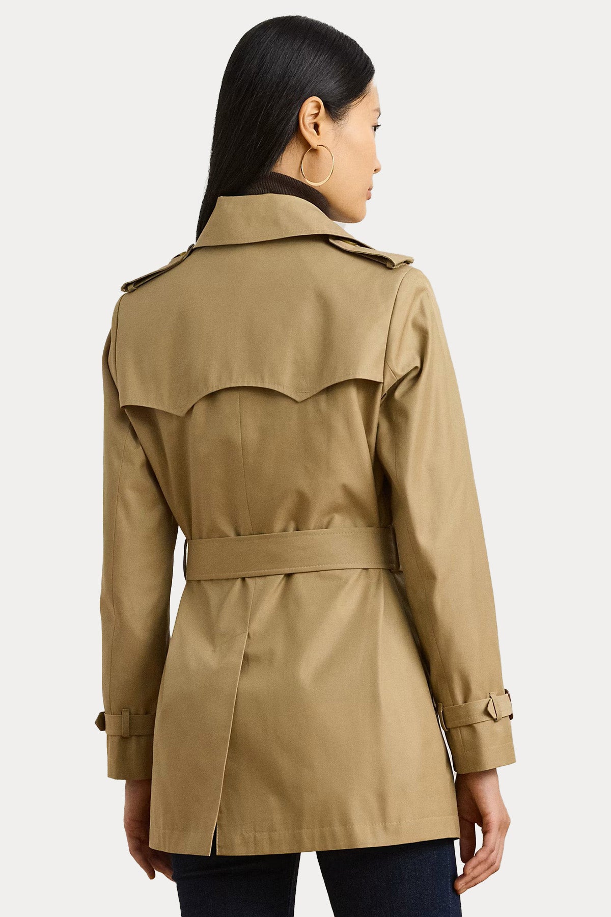 Polo Ralph Lauren Kruvaze Kemerli Trençkot