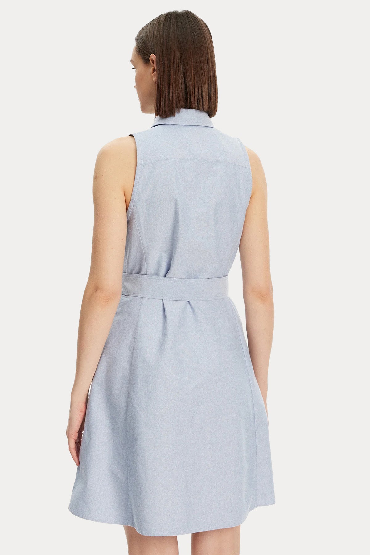 Polo Ralph Lauren Relaxed Fit Kemerli Mini Gömlek Elbise-Elbise-Libas