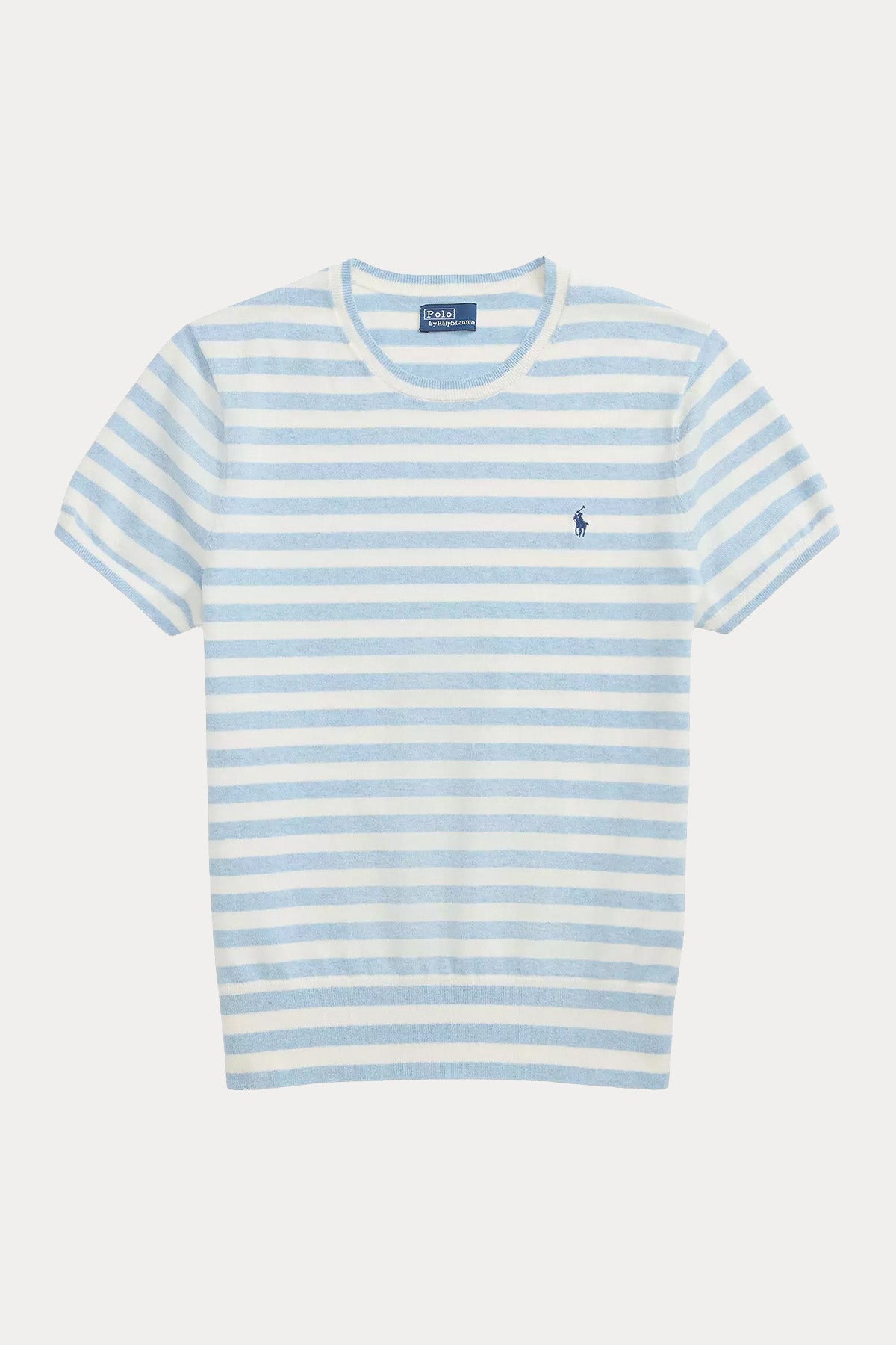 Polo Ralph Lauren Relaxed Fit Çizgili İnce Örgü Triko