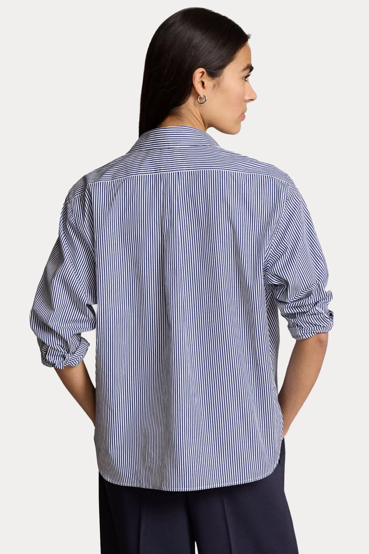 Polo Ralph Lauren Geniş Kesim Çizgili Gömlek