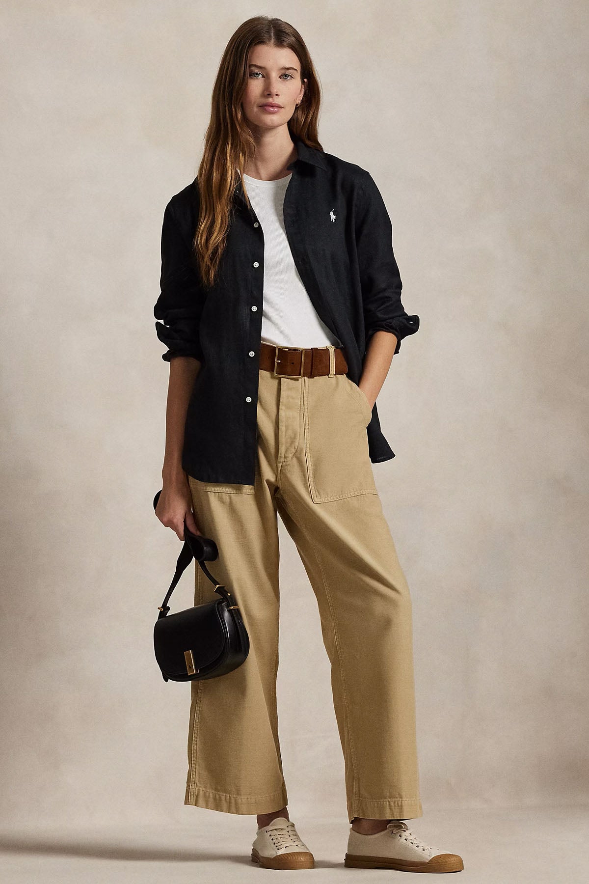 Polo Ralph Lauren Classic Fit Keten Gömlek