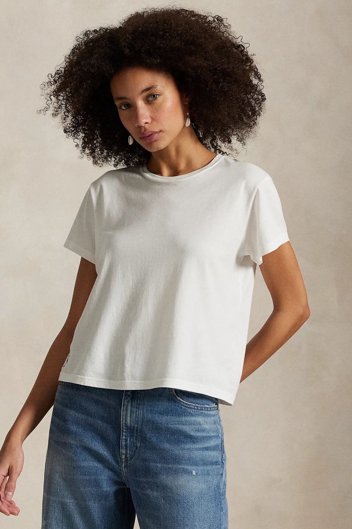 Polo Ralph Lauren Classic Fit Yumuşak Dokulu T-shirt