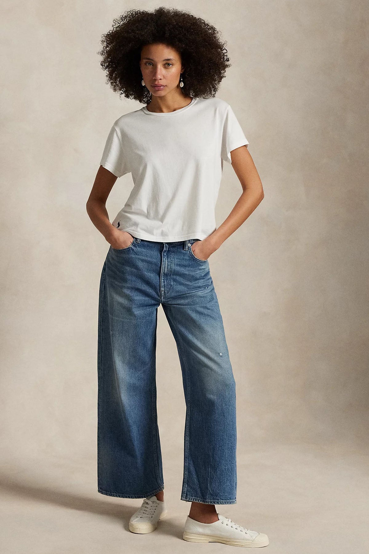 Polo Ralph Lauren Classic Fit Yumuşak Dokulu T-shirt