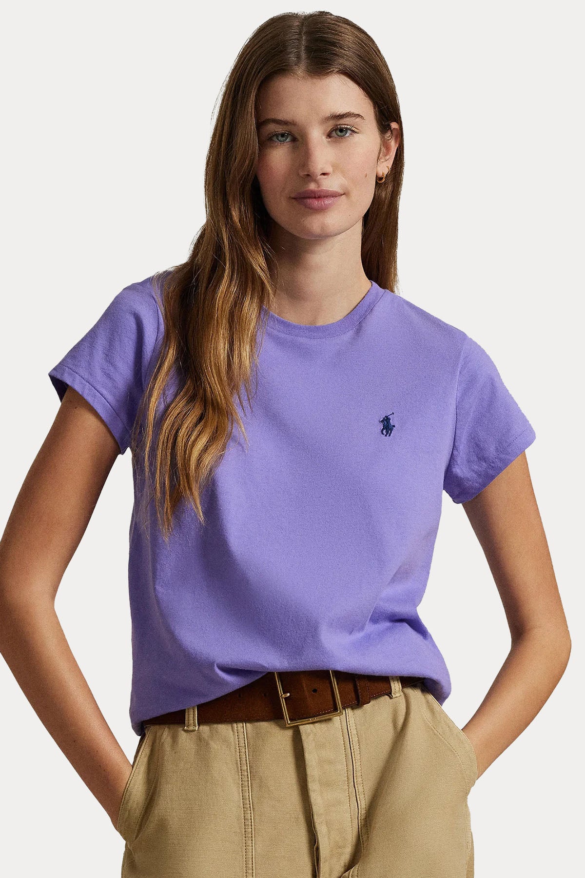 Polo Ralph Lauren Custom Fit Yuvarlak Yaka T-shirt