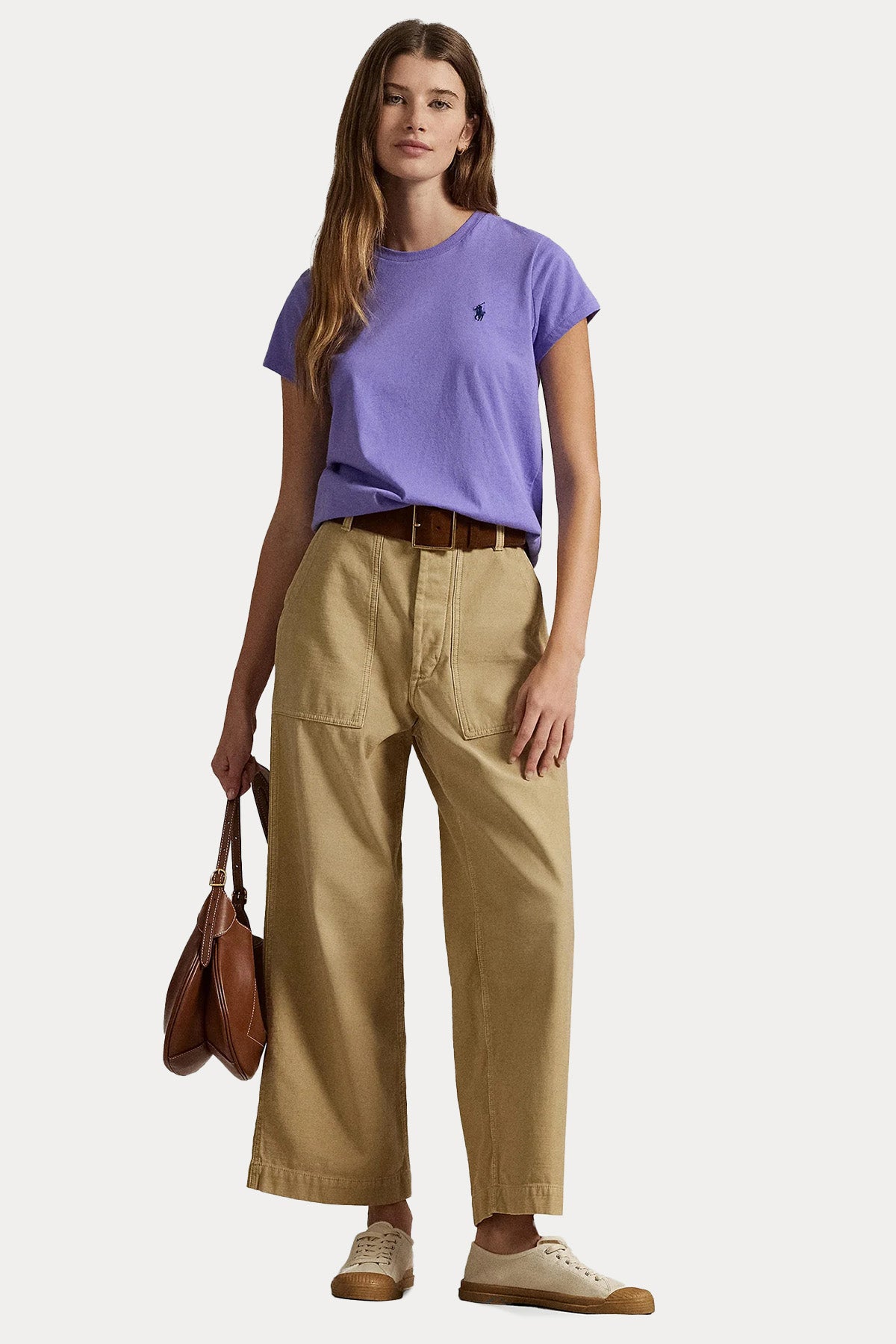 Polo Ralph Lauren Custom Fit Yuvarlak Yaka T-shirt