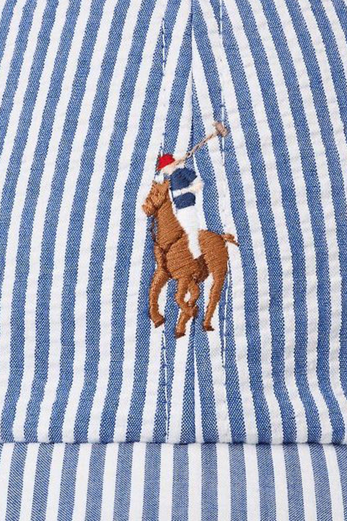 Polo Ralph Lauren Unisex Pony Logolu Çizgili Şapka