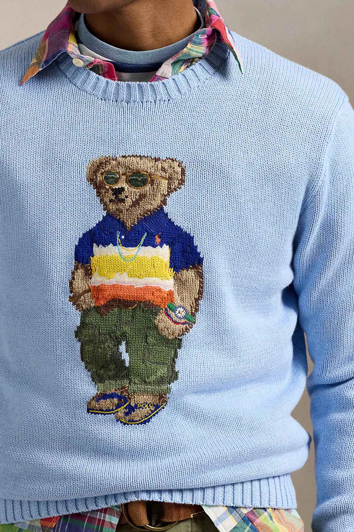 Polo Ralph Lauren Relaxed Fit Polo Bear Örgü Triko