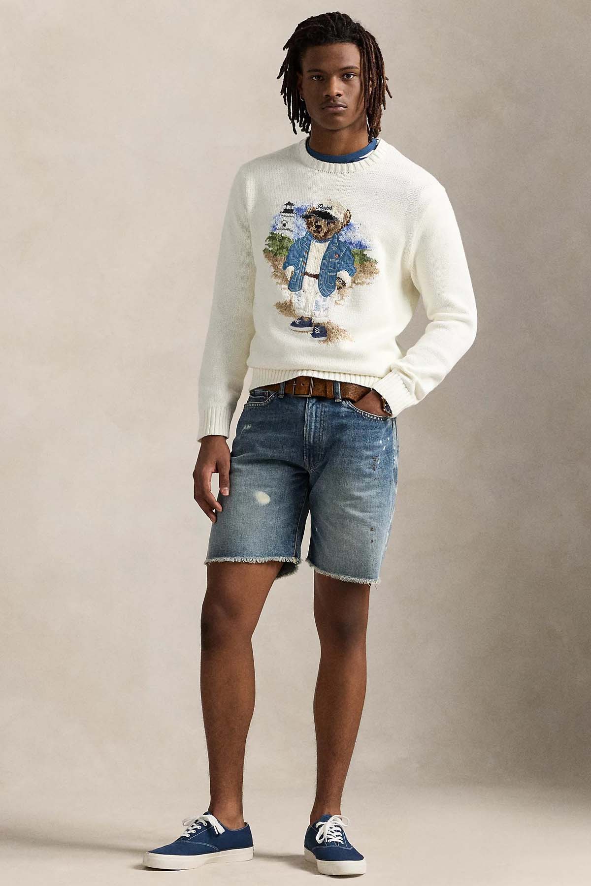 Polo Ralph Lauren Relaxed Fit Polo Bear Örgü Triko