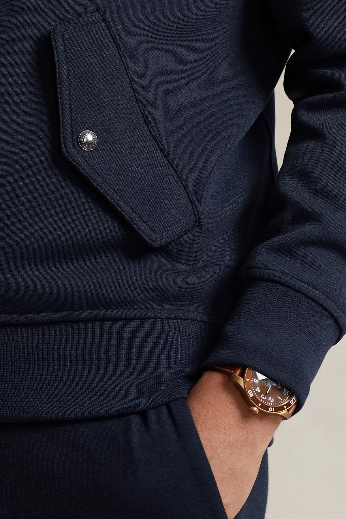 Polo Ralph Lauren Relaxed Fit Pilot Yaka Sweatshirt Ceket