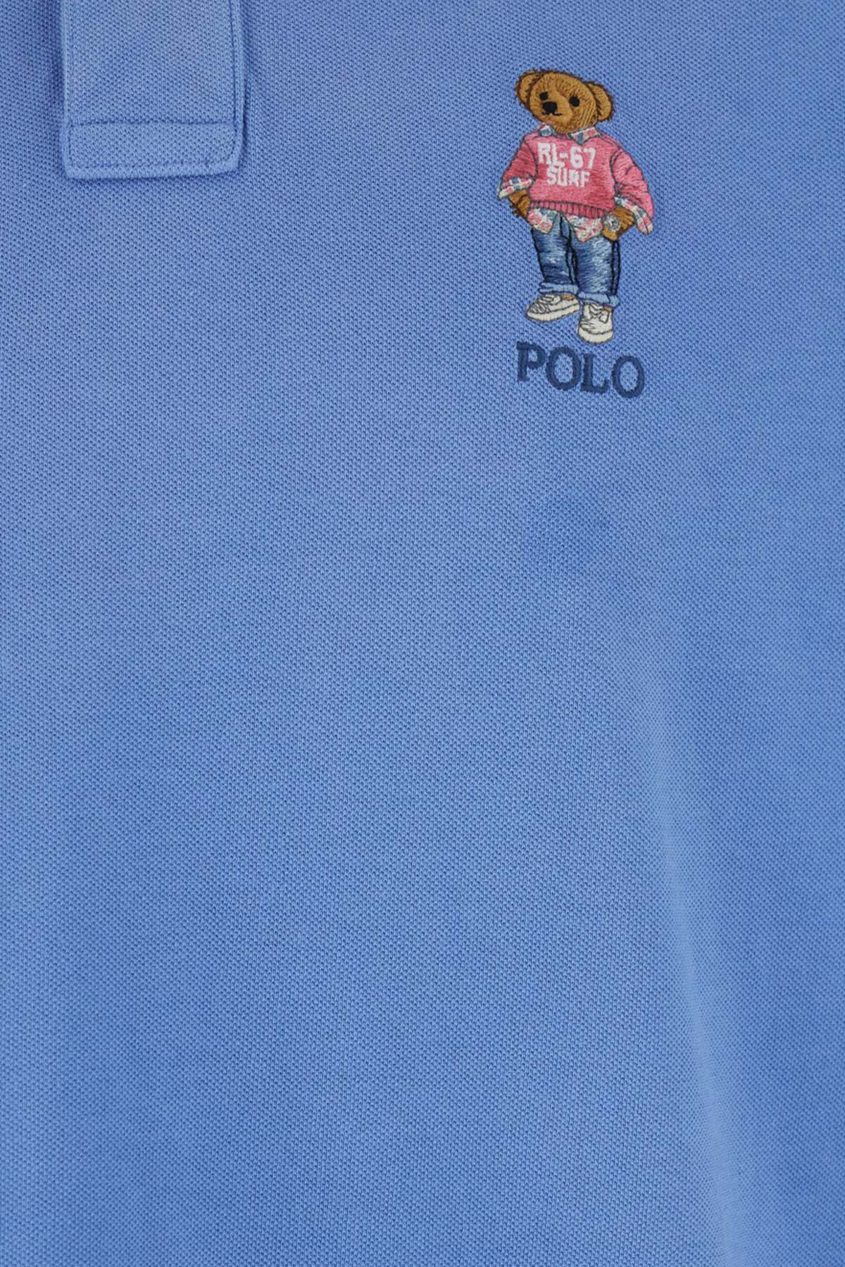 Polo Ralph Lauren Custom Slim Fit Polo Yaka Polo Bear T-shirt