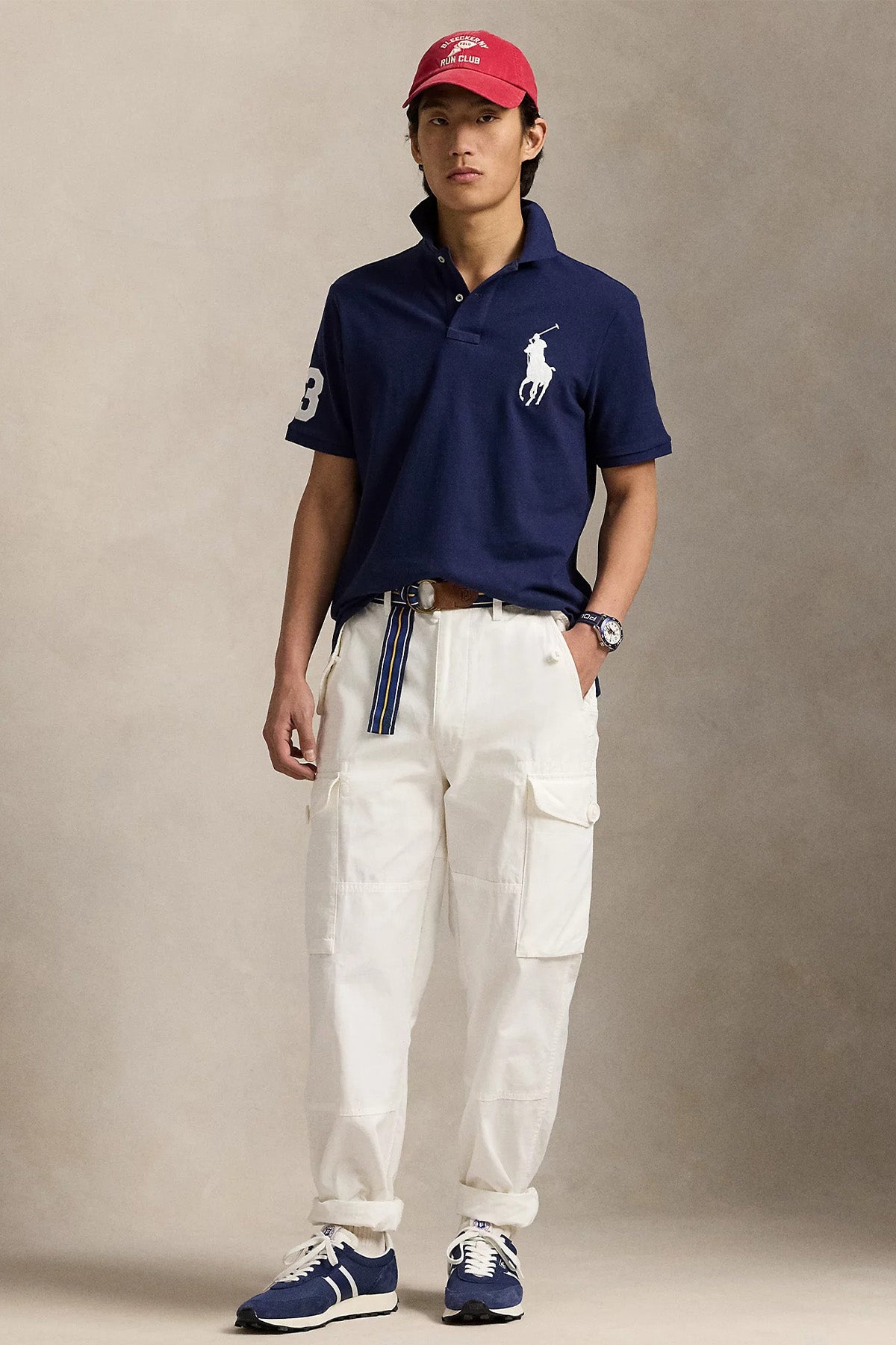 Polo Ralph Lauren Custom Slim Fit Logolu Polo Yaka T-shirt-T-shirt-Libas