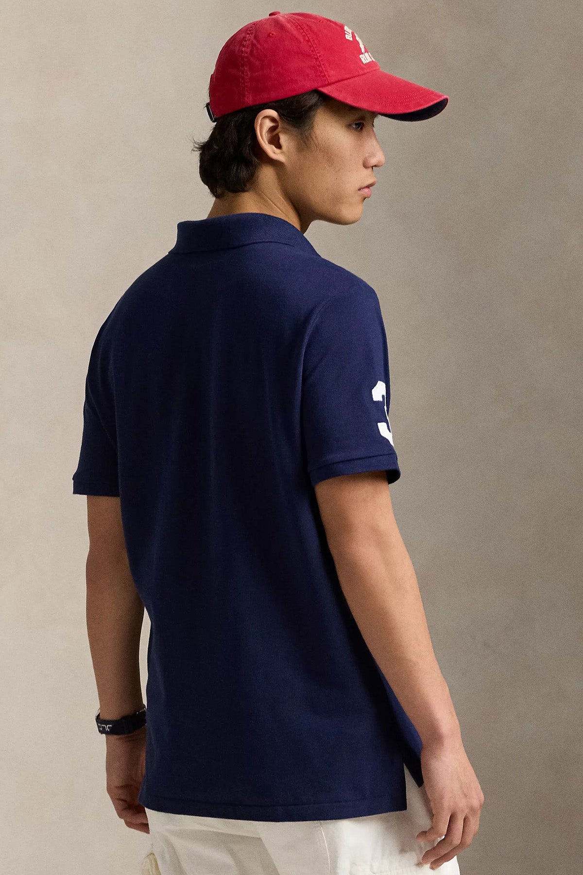 Polo Ralph Lauren Custom Slim Fit Logolu Polo Yaka T-shirt-T-shirt-Libas