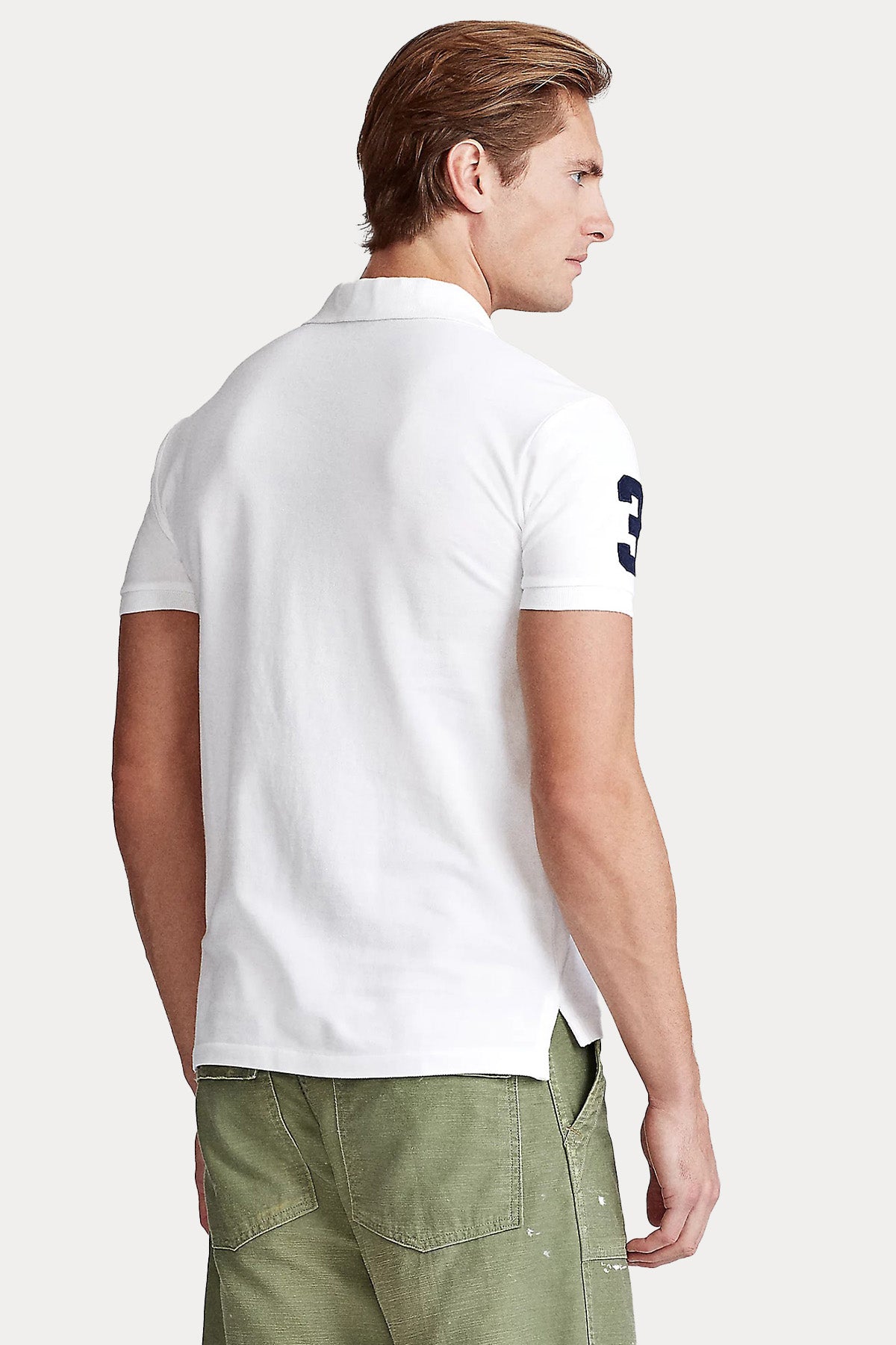 Polo Ralph Lauren Custom Slim Fit Logolu Polo Yaka T-shirt