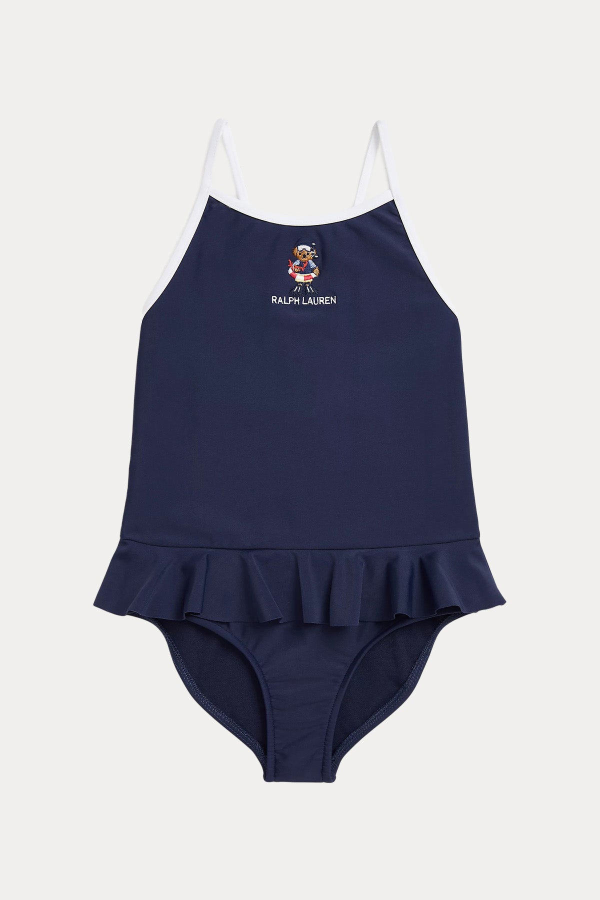 Polo Ralph Lauren Kids 2-3 Yaş Kız Çocuk Polo Bear Streç Mayo