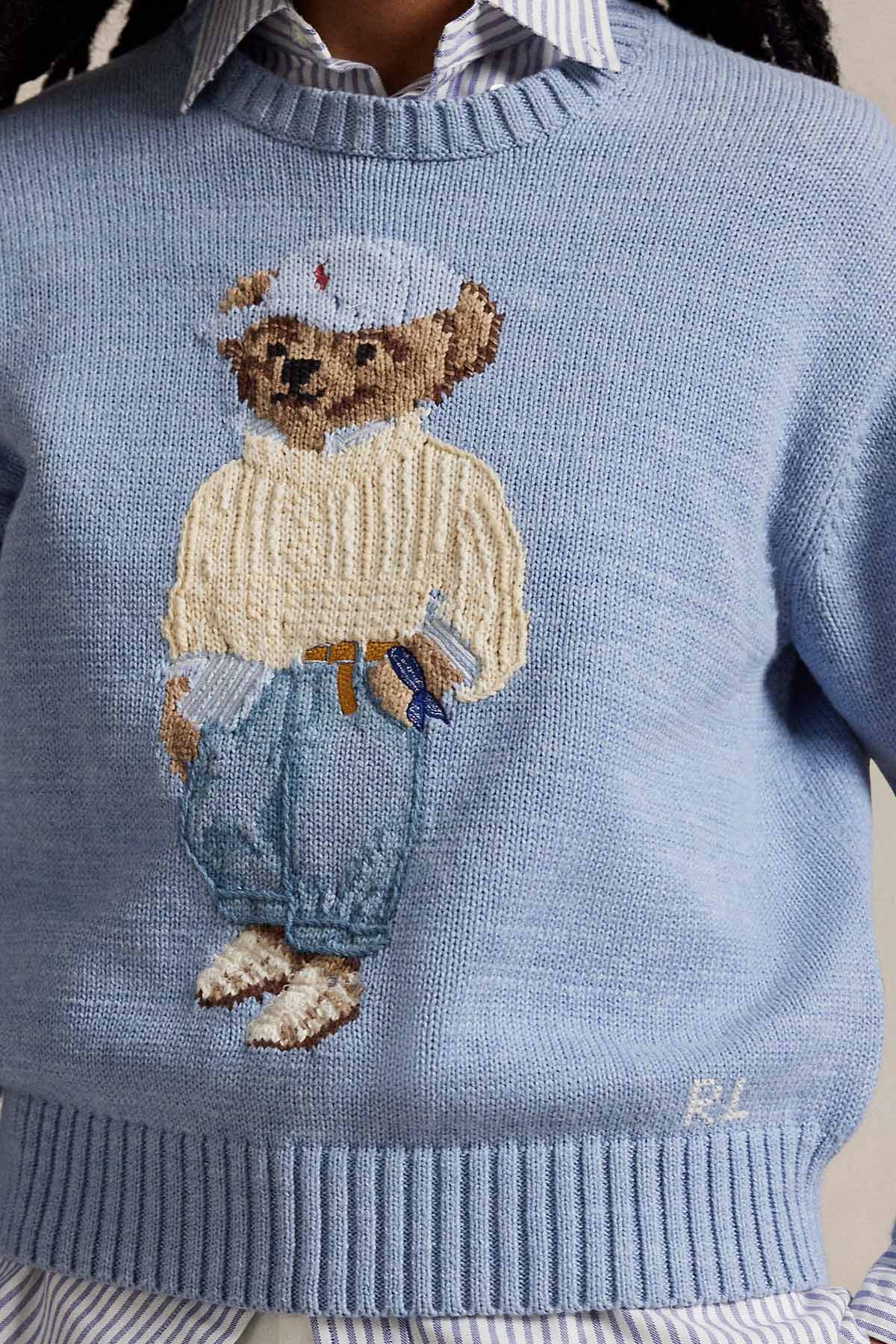 Polo Ralph Lauren Relaxed Fit Polo Bear Örgü Triko