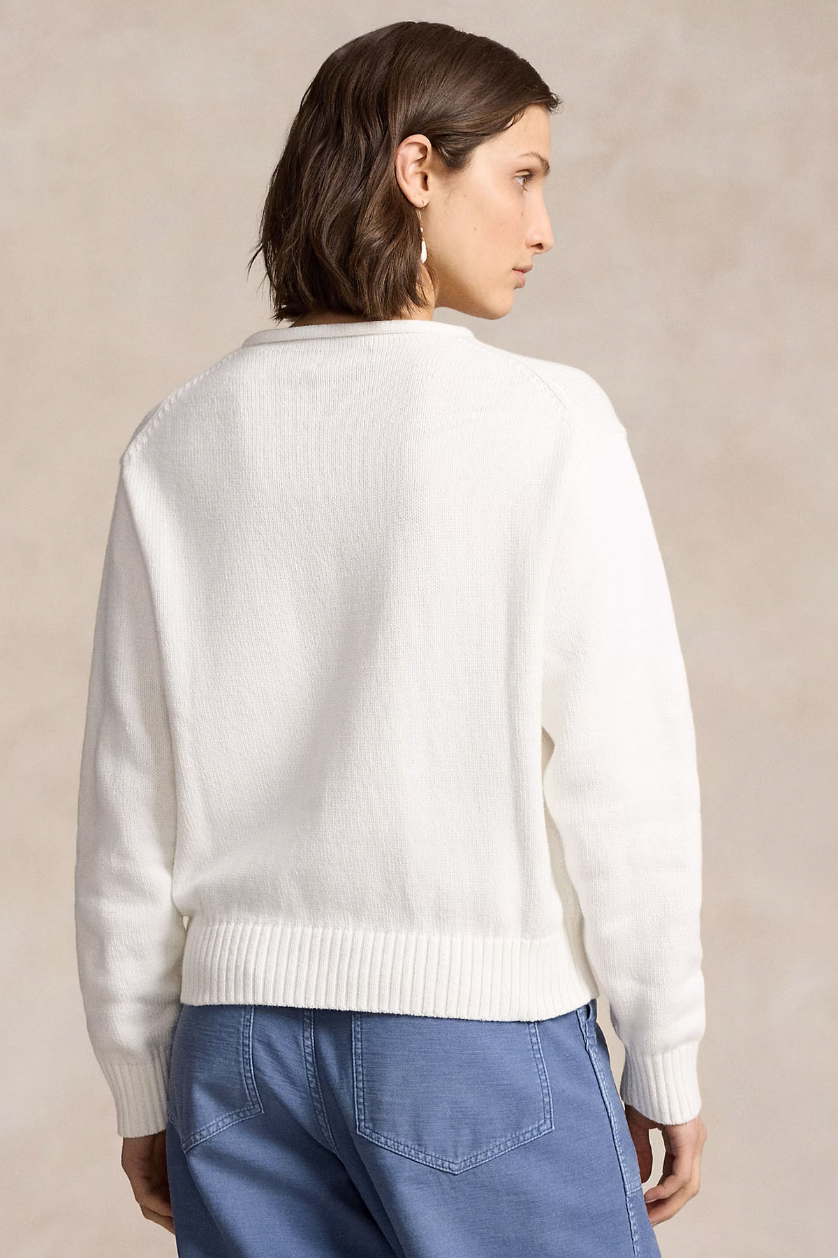 Polo Ralph Lauren Relaxed Fit Polo Bear Örgü Triko