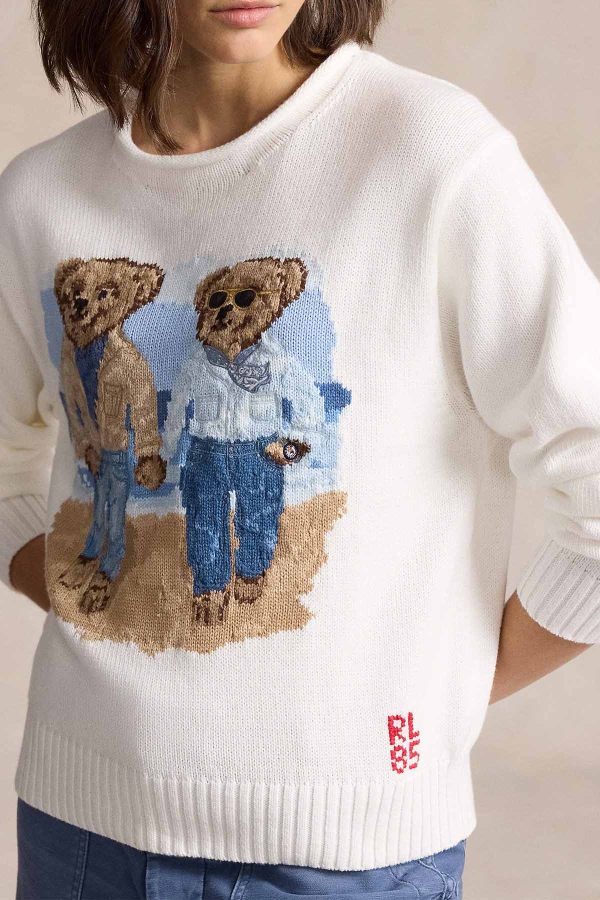 Polo Ralph Lauren Relaxed Fit Polo Bear Örgü Triko