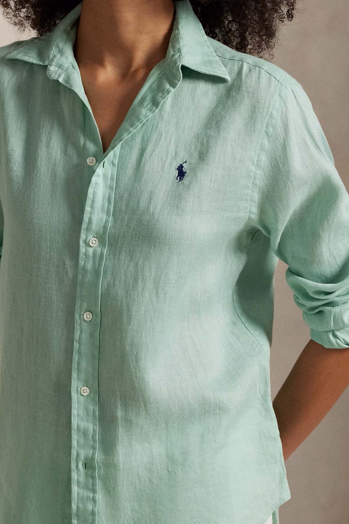 Polo Ralph Lauren Classic Fit Keten Gömlek