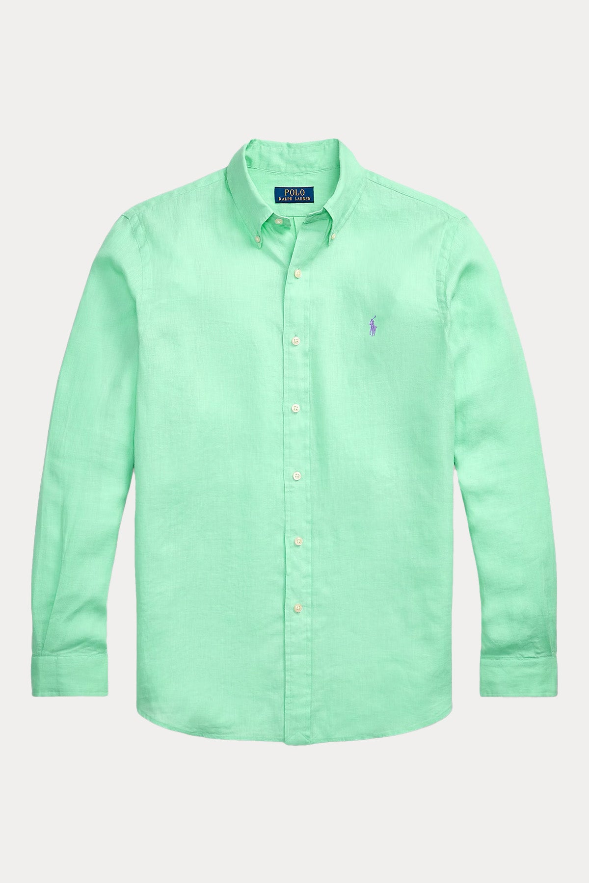 Polo Ralph Lauren Custom Fit Keten Gömlek-Gömlek-Libas