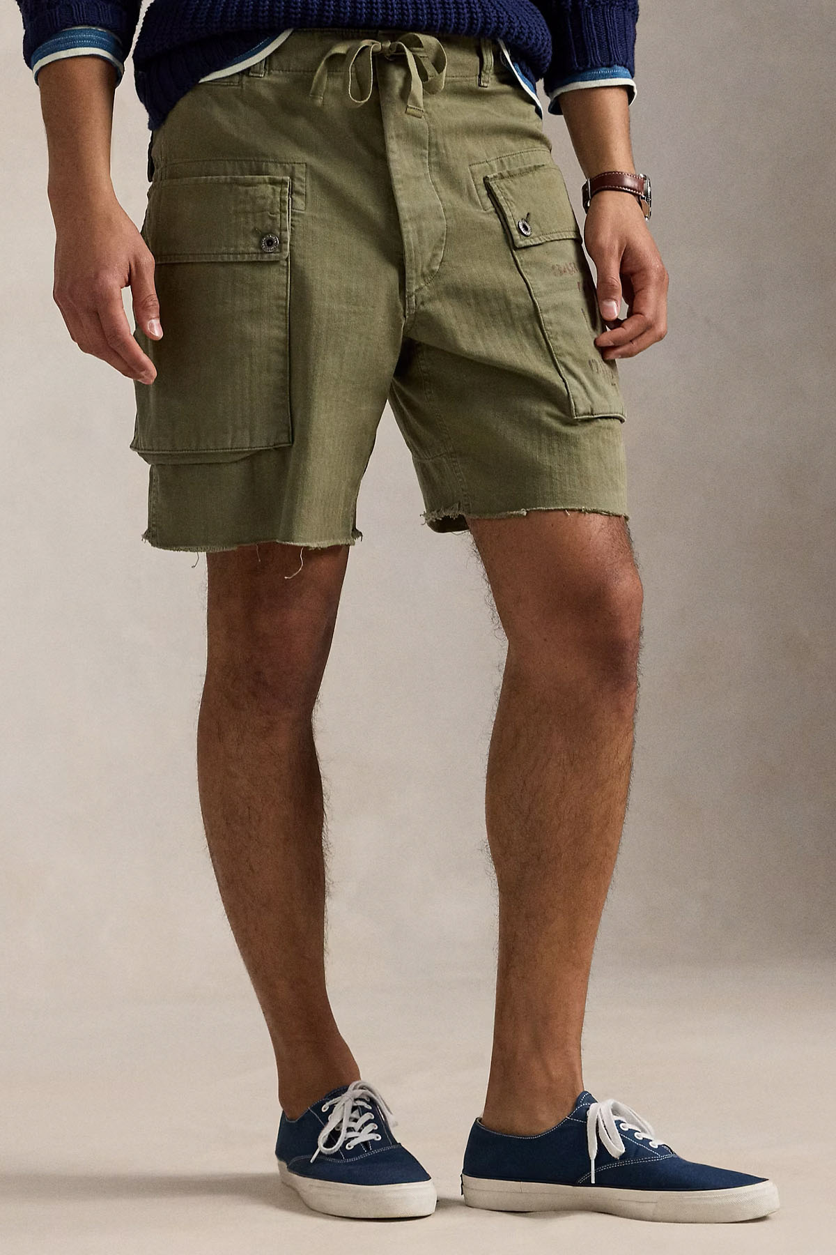 Polo Ralph Lauren Relaxed Fit Spor Cepli Şort-Şort-Libas