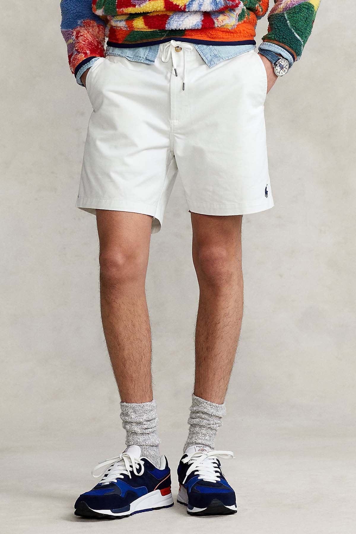 Polo Ralph Lauren Beli Lastikli Stretch Classic Fit Şort-Şort-Libas