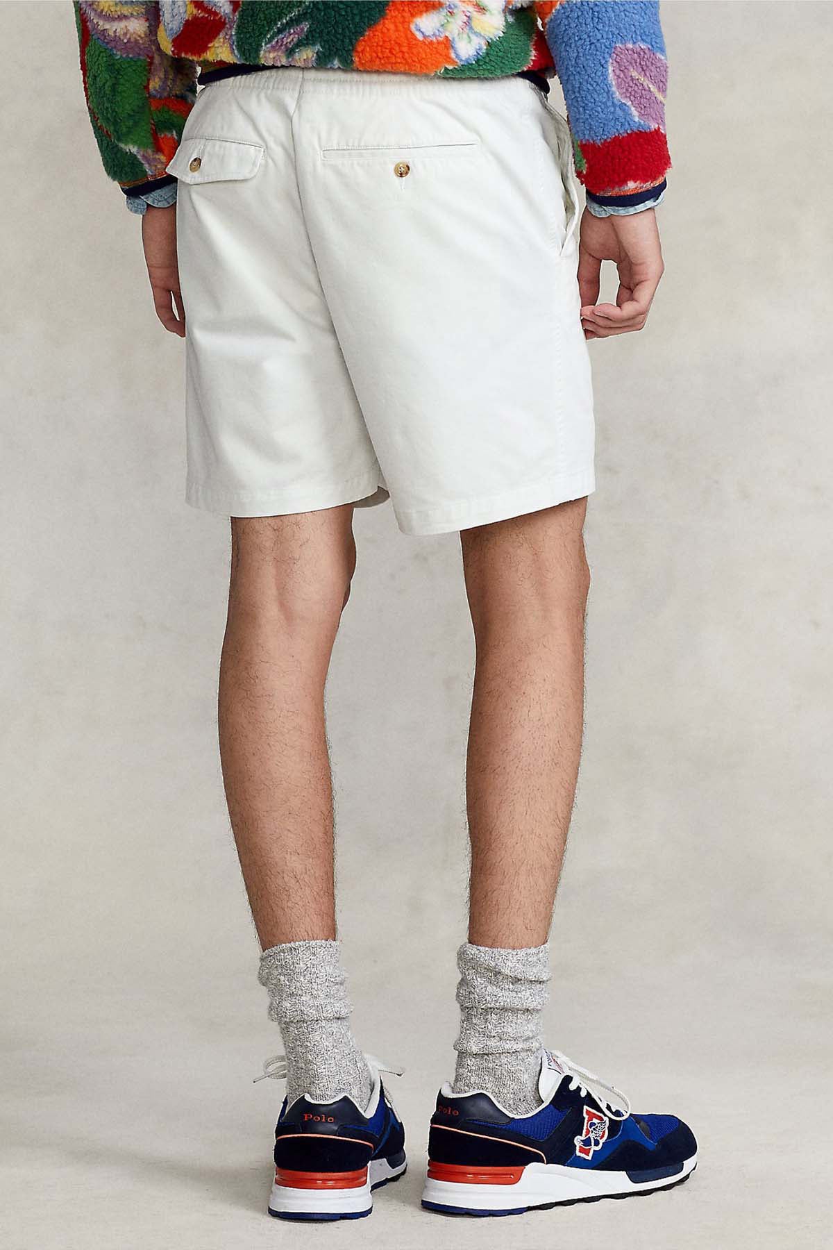 Polo Ralph Lauren Beli Lastikli Stretch Classic Fit Şort-Şort-Libas