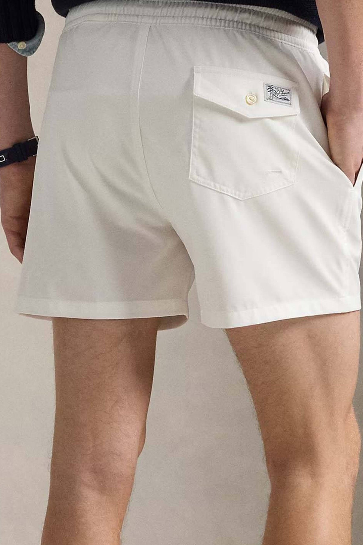 Polo Ralph Lauren Slim Fit Beli Lastikli Streç Şort Mayo