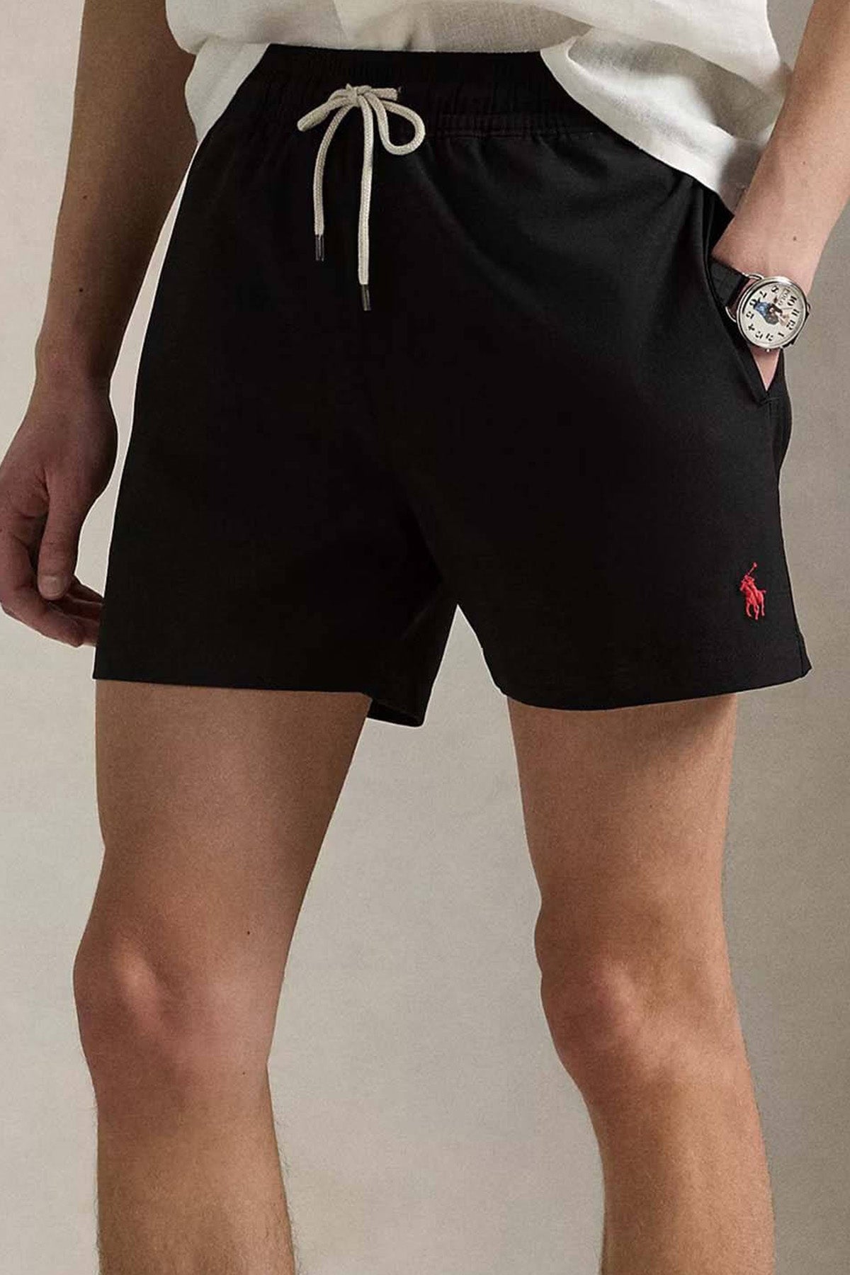 Polo Ralph Lauren Slim Fit Beli Lastikli Streç Şort Mayo