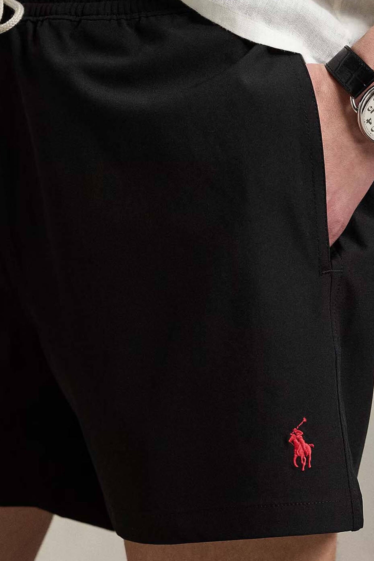 Polo Ralph Lauren Slim Fit Beli Lastikli Streç Şort Mayo